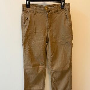 Carhartt Tan Original Fit Bootcut Pants